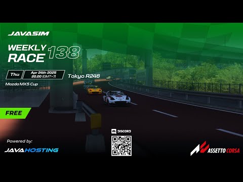 Javasim Weekly - Mazda MX5 Cup @ Tokyo R246 #assettocorsa