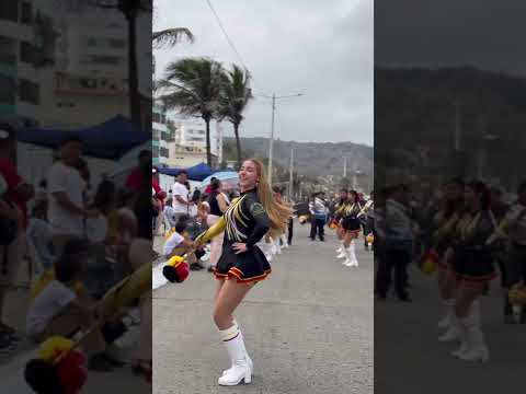 Desfiles Ecuador ❤️‍🔥🔥🇪🇨 #bastoneras #cultura #caporal #parade #dance #musica #desfile