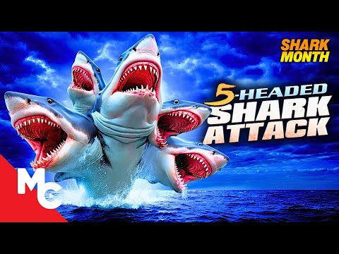 The Ocean's Deadliest New Species | 5-Headed Shark Attack | Full Monster Action Movie