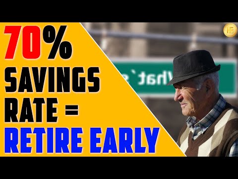 Retire Early With ONE SIMPLE Thing (High Savings Rate) 📈