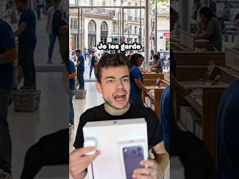 Comment voler <strong>au</strong> magasin Apple 😏