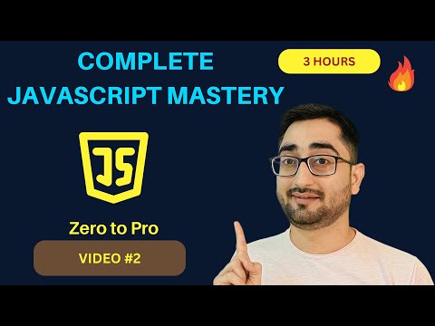 #2 Fundamentals of JavaScript | Basics of JavaScript | JavaScript Full Course Series