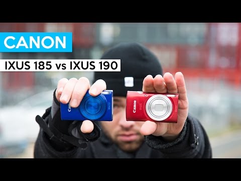 video Canon IXUS 185 Digitalkamera (20 Megapixel, 8x optischer Zoom, 6,8 cm (2,7 Zoll) LCD Display, HD Movies) silber