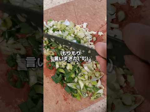【自炊日記】ひき肉のまきまきを作った記録('∇')【japanese cooking vlog】 #shorts