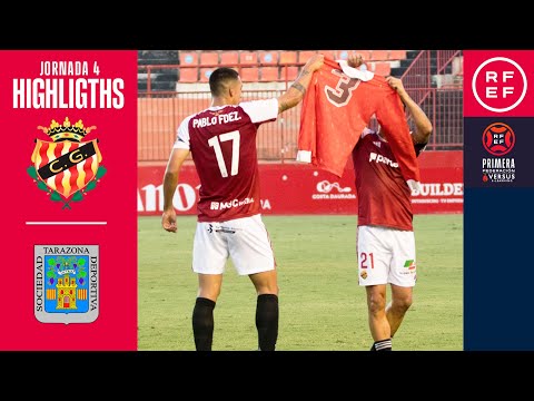 (RESUMEN Y GOL) Nástic de Tarragona 1-0 SD Tarazona / J4 - 1ª RFEF / Fuente: YouTube Real Federación Española de Fútbol