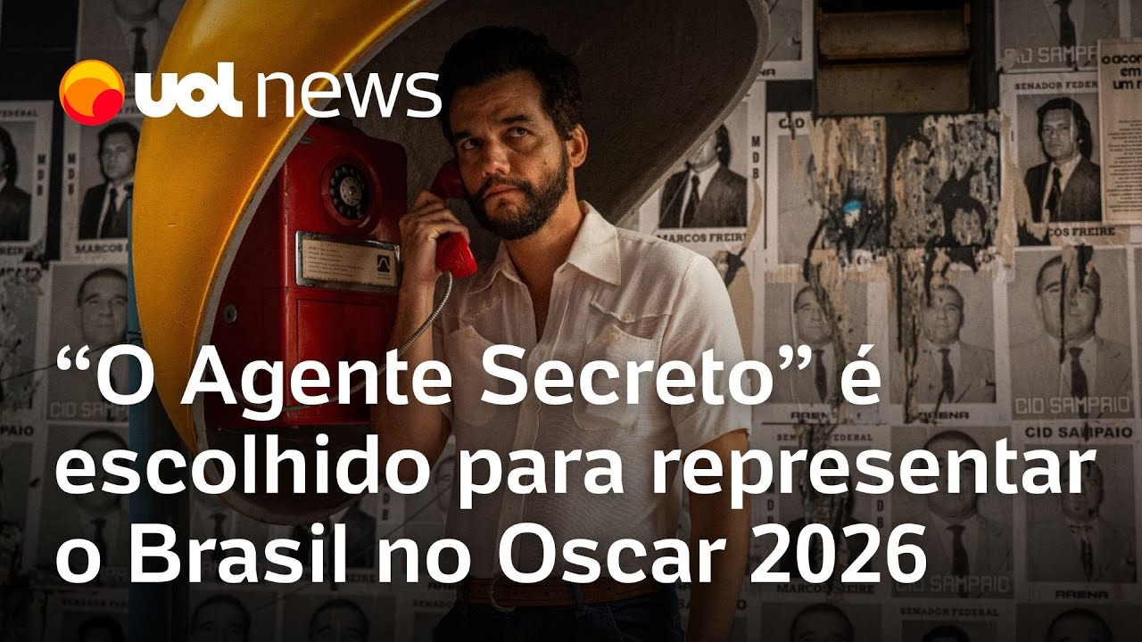O Agente Secreto com Wagner Moura é escolhido para representar o Brasil no Oscar 2026