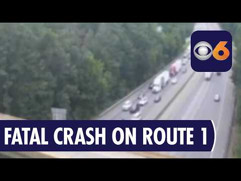 Motorcycle driver killed in Chesterfield crash that closed Route 1 for hours