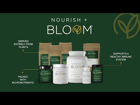 Nourish + Bloom | A Plant-Based Supplement Line by Bodybuilding.com