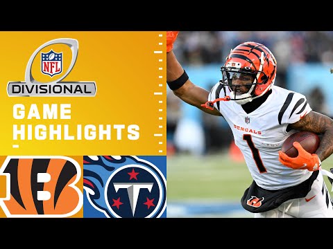 Cincinnati Bengals Highlights vs. Tennessee Titans | 2021 Playoffs Divisional Round 2 video clip
