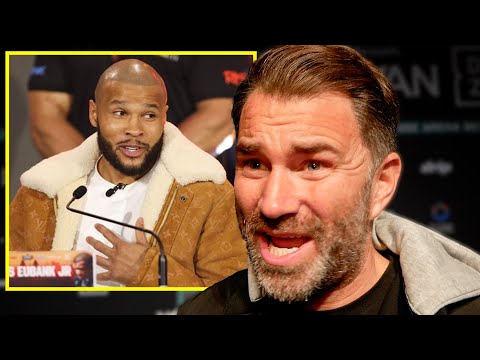 ‘CHRIS EUBANK JR, I’D SLAP THAT TIT!’ – Eddie Hearn HITS BACK at BEN SHALOM