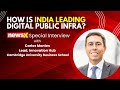 Why Cambridge Studies Indias Digital Public Infra | Interview with Carlos Montes | NewsX