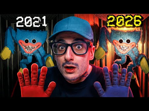 así está Poppy Playtime 1... 5 años después.