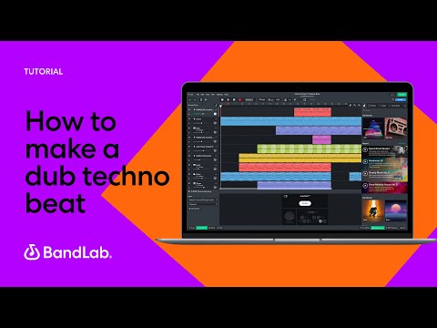 How to make a dub techno beat using BandLab's free web Mix Editor (BandLab Tutorial)