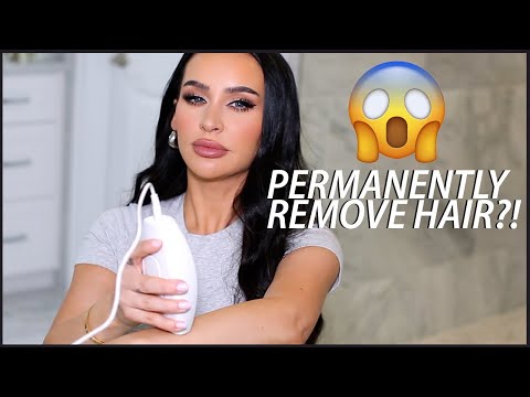 PERMANENTLY REMOVE HAIR AT HOME"!