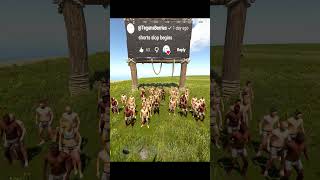 YouTube thumbnail for Enardo's video titled 'Day 2 adding NPCs for EVERY subscriber to my Rust server #rust #playrust #shorts'