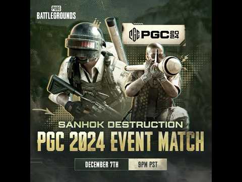 Watch the PGC 2024 Event Match LIVE on Dec 7, 9PM PST on our Youtube channel!