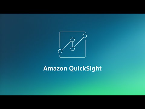Amazon QuickSight APIs for programmatic creation & management of Dashboards | Amazon Web Services