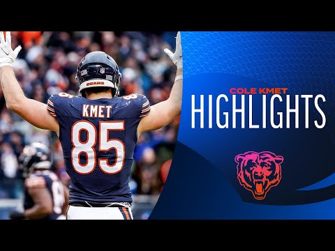 Cole Kmet Top Plays of the 2023 Regular Season | Chicago Bears video clip
