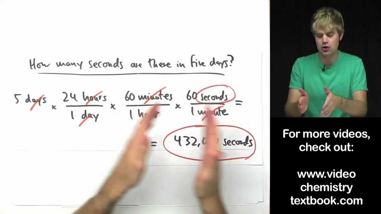 Converting Units using Multiple Conversion Factors - YouTube
