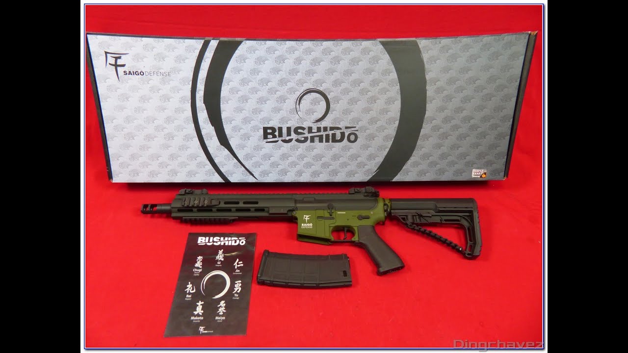 Airsoft - Saigo Bushido Yu shooting tests