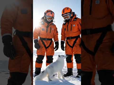 Brave Rescue Team saved Reindeer calf from alien parasite #animalrescue #shorts