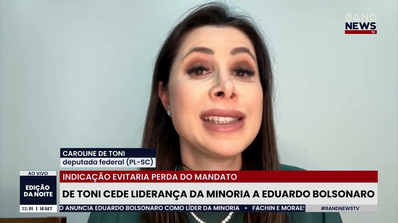 De Toni cede liderança da minoria a Eduardo Bolsonaro | BandNews TV