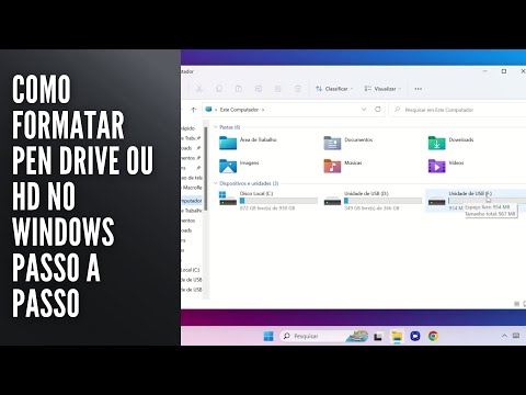 Como Formatar Pen Drive ou HD no Windows Passo a Passo