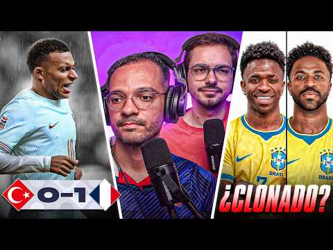 TURQUÍA VS FRANCIA 🍿 DEBUT DE ZIDANE 👀 CLONARON A VINICIUS Y MÁS