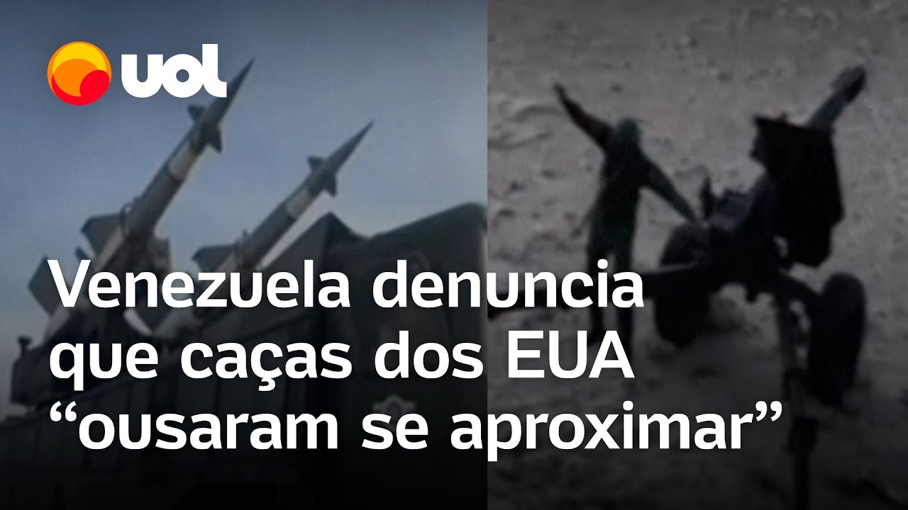 Venezuela denuncia que caças dos EUA ousaram se aproximar da costa