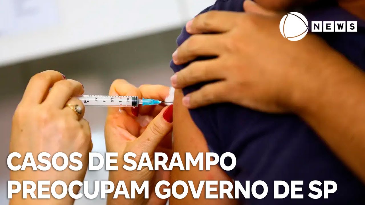 Aumento de casos de sarampo volta a preocupar governo de SP