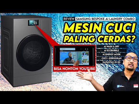 Mesin Laundry AI, Kapasitas Besar, Kaya Fitur – Review Samsung Bespoke AI Laundry Combo