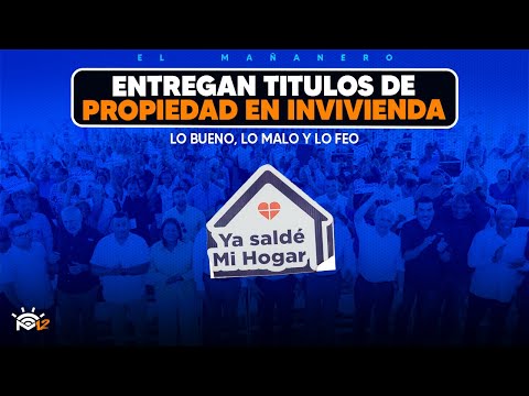 El Canal de Youtube de Jean Alain - Entregan titulos de propiedad en Invivienda - (Bueno Malo y Feo)