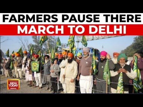 Supreme Court To Hear Plea On Farmer Protests As Demonstrators Pause March | India Today News