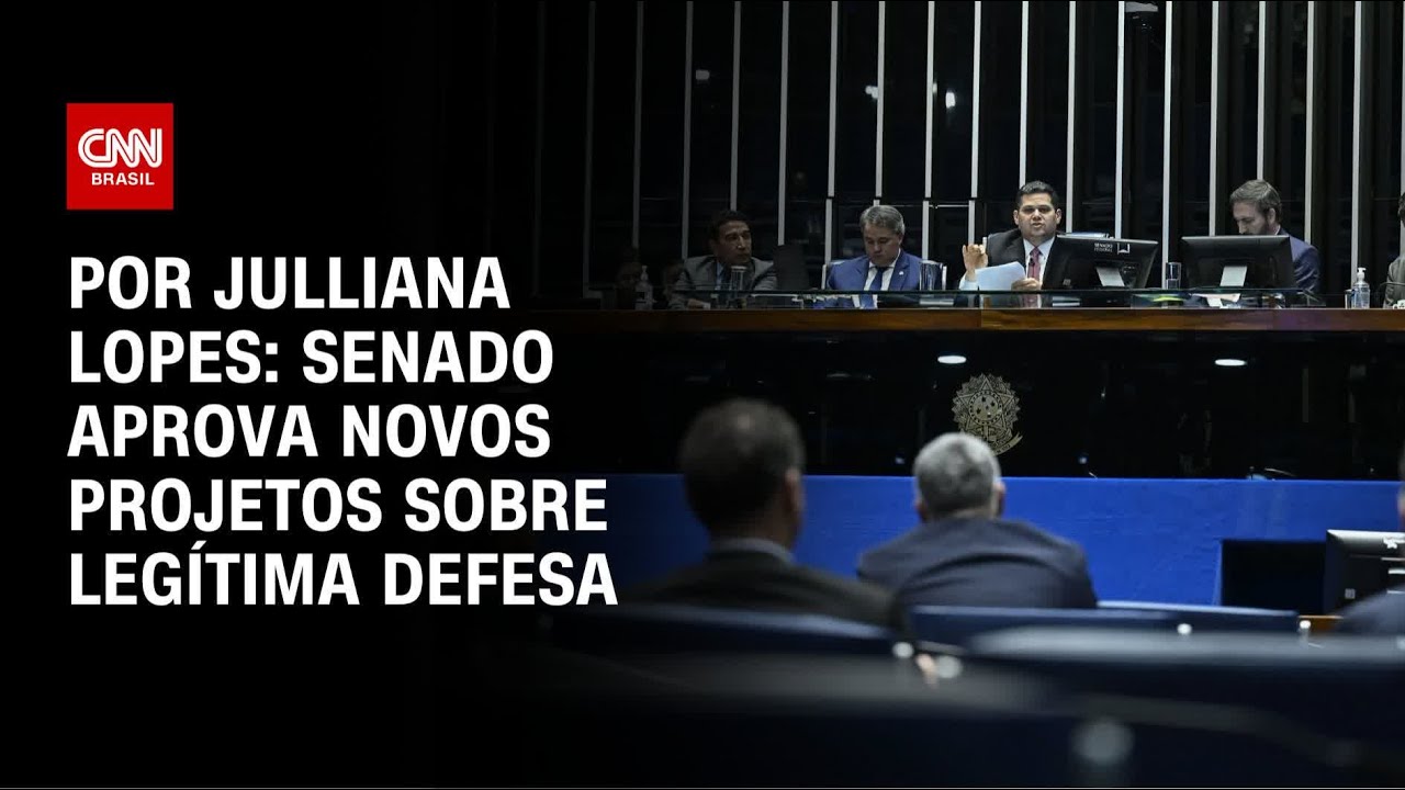 Senado avança para ampliar legítima defesa de policiais | CNN ARENA
