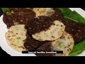 తక్కువ నూనెతో ఎక్కువ రుచితో ఒకే దెబ్బకి 2 టిఫన్స్ రుచి చూస్తే Wow అనాల్సిందే | Akki Roti | Ragi Roti  - 05:19 min - News - Video