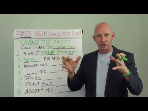 How to Pass Your Real Estate License Exam the First Time: Taking the Test