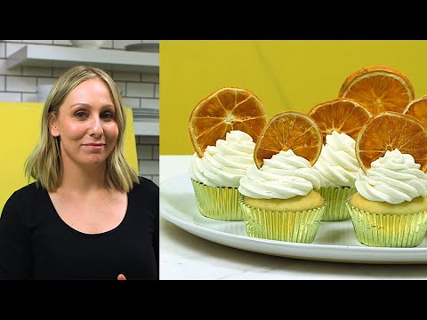 Orange Curd Cupcakes | Delicious Recipe Filled with Citrusy Flavor  | Frosted
