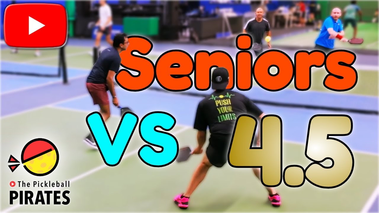 Pickleball Seniors Kick Butts in 4.5+ Men's Doubles