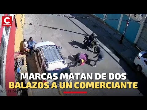 Arequipa: Marcas asesinan de dos balazos a comerciante