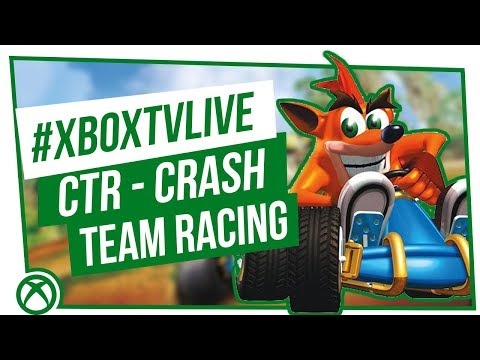 XboxTVLive #35 : Crash Team Racing avec Titouan, Zirka et Seb !