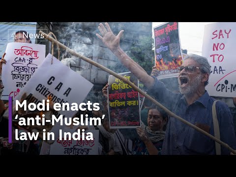 Modi implements controversial ‘anti-Muslim’ law in India