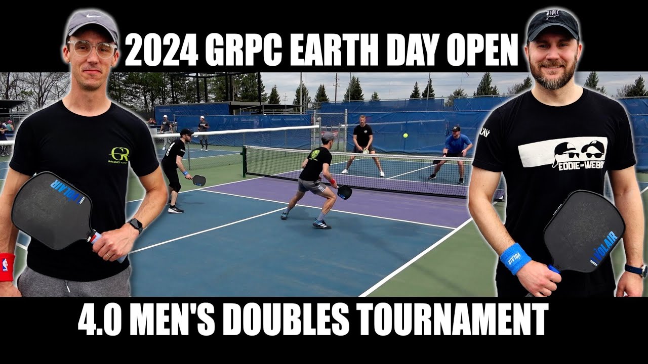 2024 Earth Day Open 4.0 Men's Doubles Pickleball Tournament