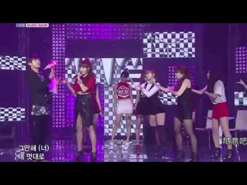 [ LIVE 中字] 4minute - Heart To Heart Live (Music Bank Comeback Stage )April 8