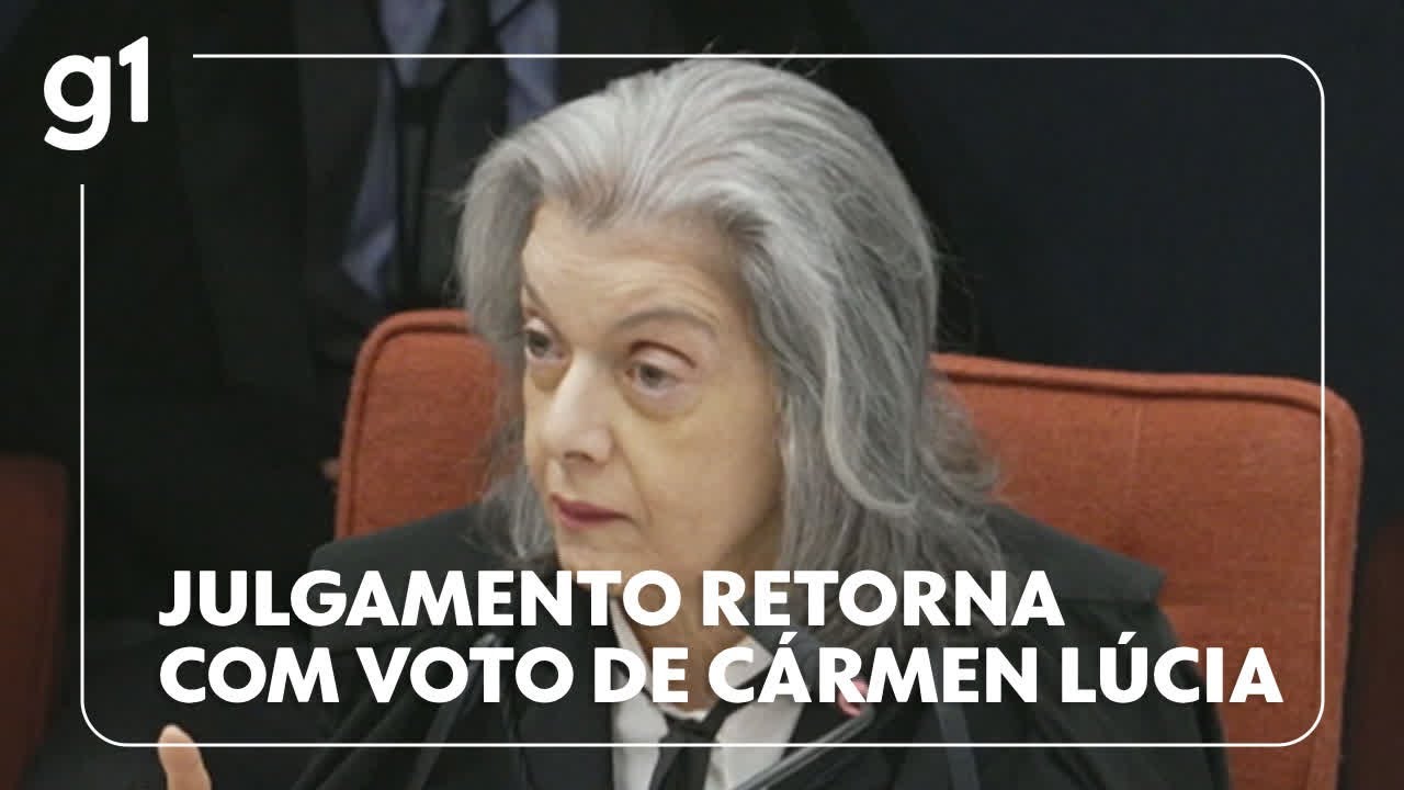 Trama golpista: julgamento volta nesta quinta com voto de Cármen Lúcia