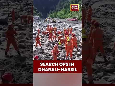 Cloudburst in Uttarkashi: Rescue Ops Underway in Dharali-Harsil Area | Uttarakhand Disaster Update