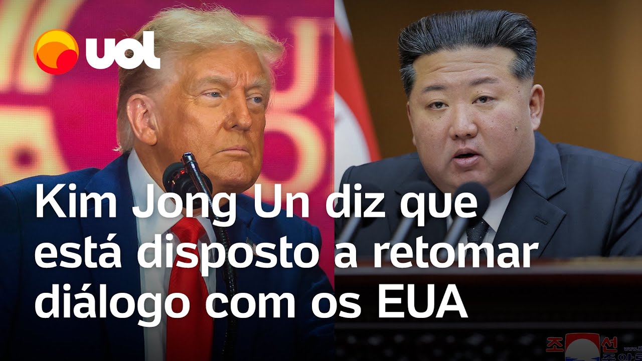 Kim Jong Un diz que está disposto a dialogar com Trump se os EUA retirar pedido de desnuclearização