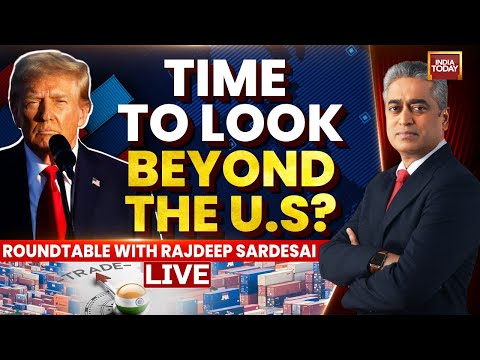 Round Table with Rajdeep Sardesai LIVE |  Trump Turns Hostile | What are India's next options?