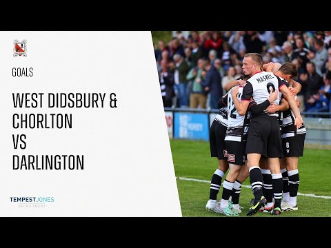 Goals - West Didsbury & Chorlton v Darlington