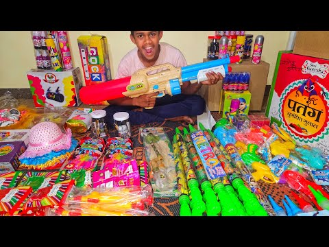 Best Holi Pichkari And Colour Testing 2026 Part 3 | Holi Stash Unboxing | Holi Colour Cloud | #holi