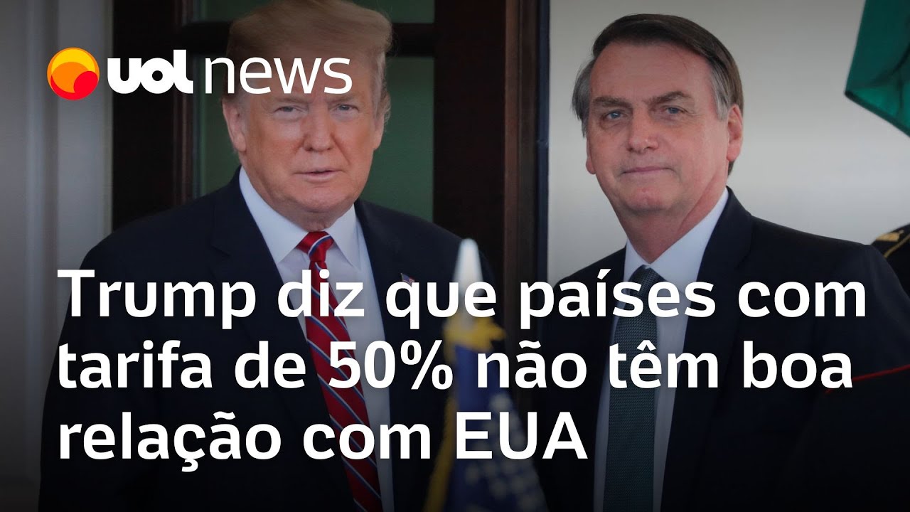 Rejeição a Trump dá salto e Bolsonaro é desaprovado por 60 no tarifaço diz pesquisa Ipespe
